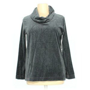 PLUS SIZE WHITE STAG COWL NECK TOP (GREY) XXL